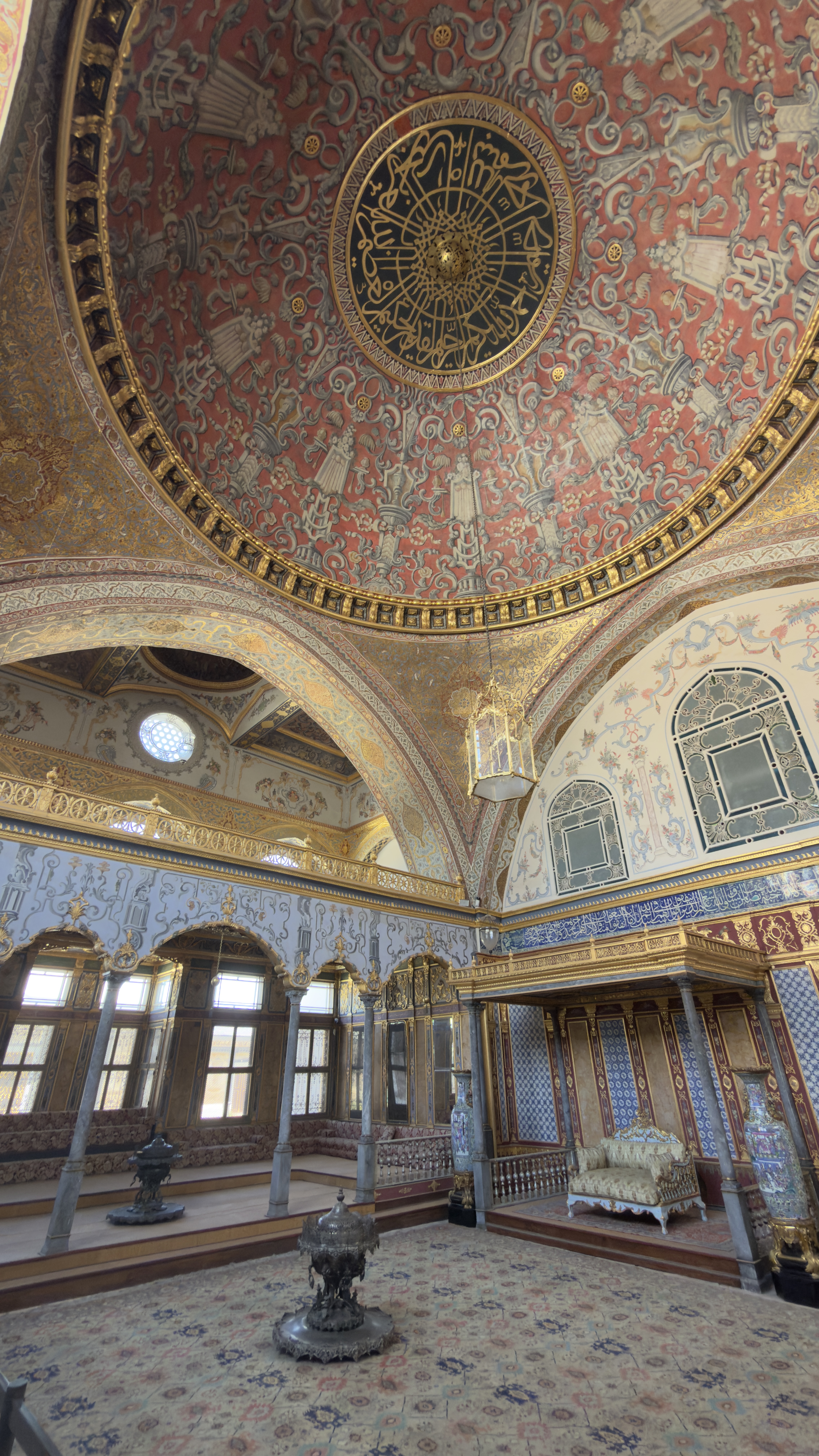 Salle du trône du palais de Topkapi