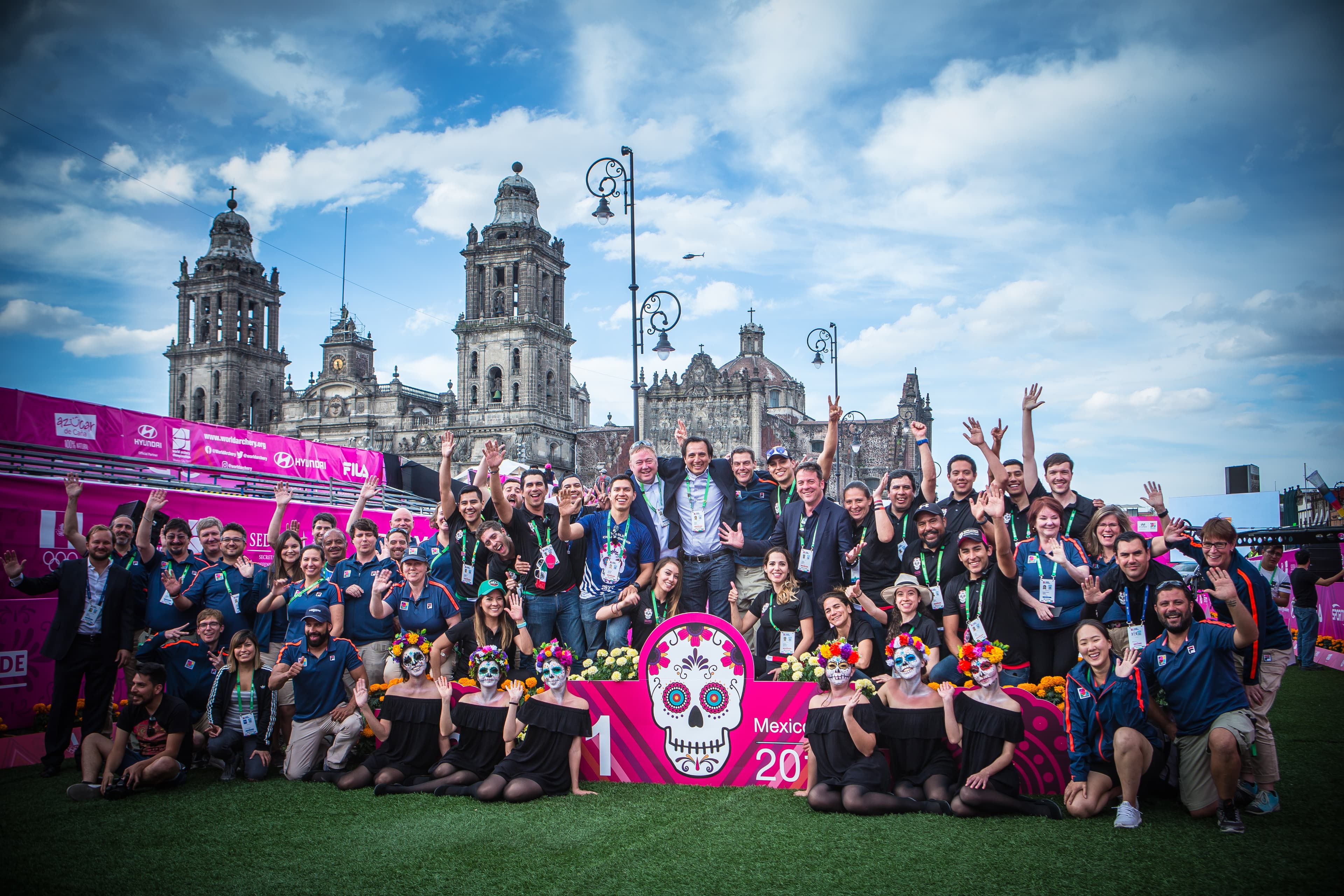 World Archery Staff and Mexico 2017 Organising Committee